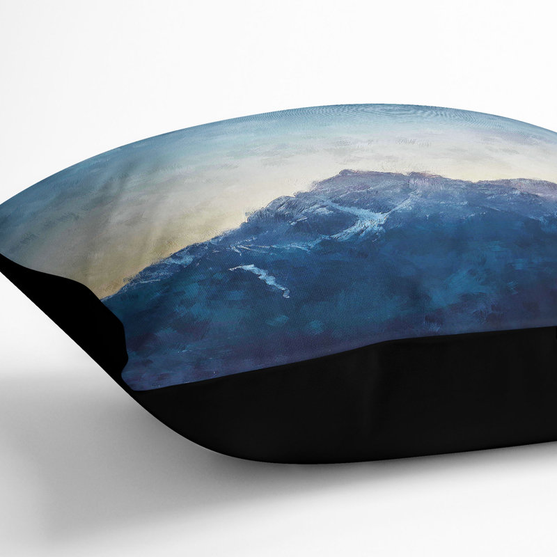 Square Cushion, 55cm H x 55cm W x 20cm D, Black