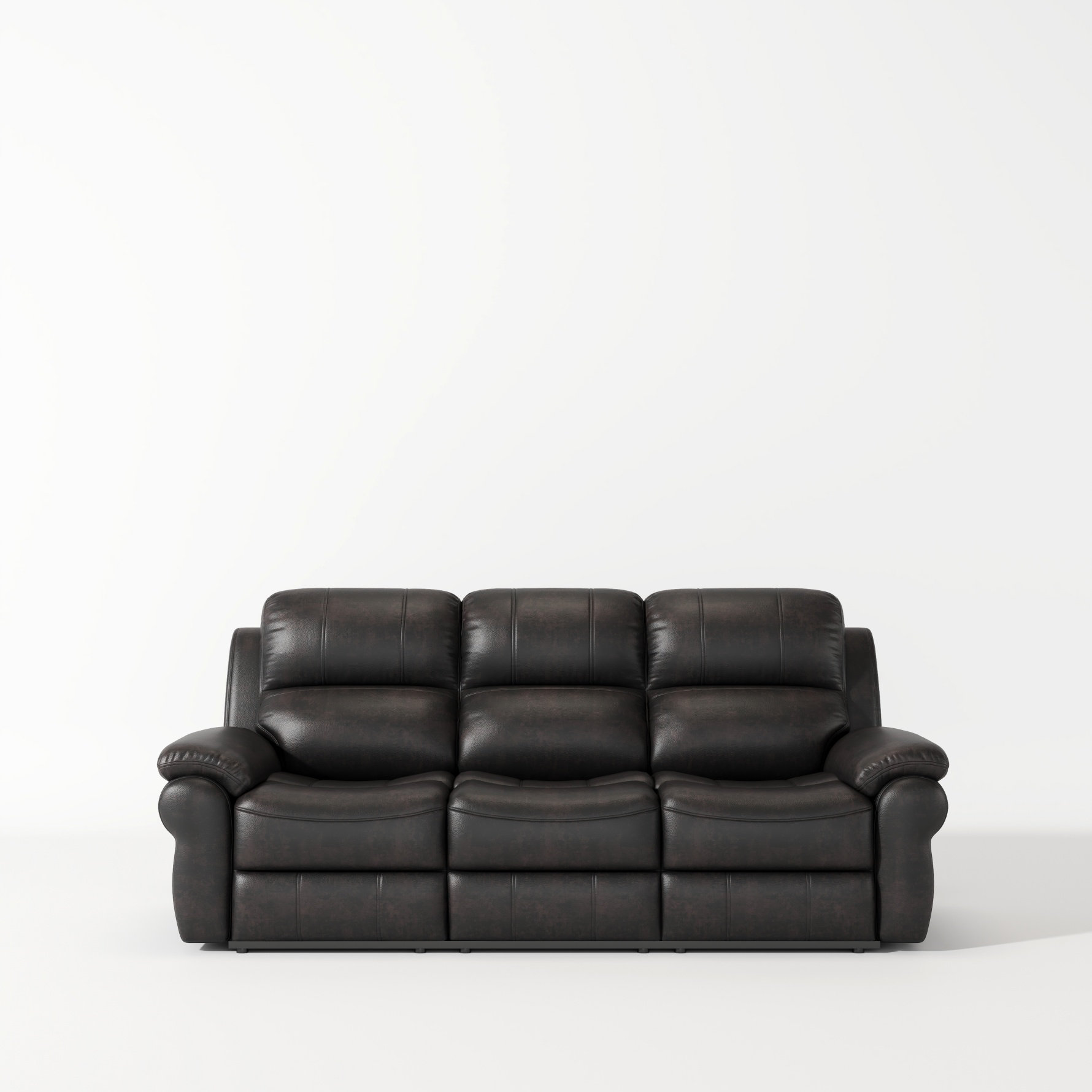 Latitude Run® Breathable Fabric Power Reclining Sofa With Drop Down ...