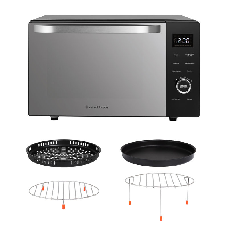 Russell Hobbs Rhmt3001b 30 Litre Black Touch Control Digital Combination Microwave