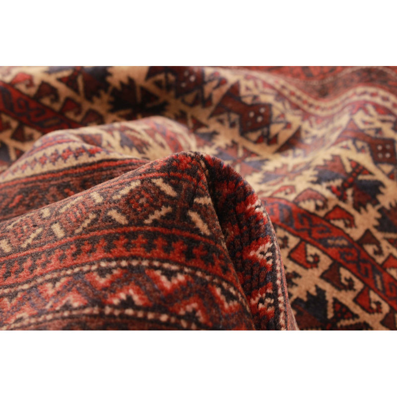 Tapis beige Teimani 2 pi 10 po x 4 pi 4 po