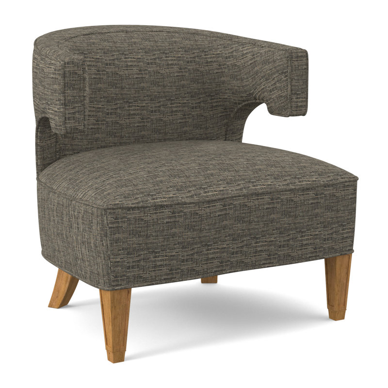 Laurel Barrel Chair, Amber, Libby Linen