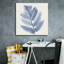 Toile épique Graffiti «Forest Ferns I Blue» par Albena Hristova, 26 po x 26 po