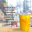Gobelets jetables en plastique transparent 32 oz avec couvercles plats Ecoqualité pour Smoothie à froid, café glacé, soda, cocktail et tasses de fête (500)
