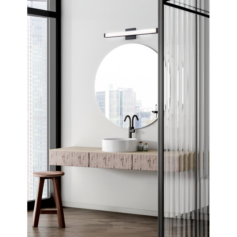 Nosar 1 Light LED Vanity, Matte Black
