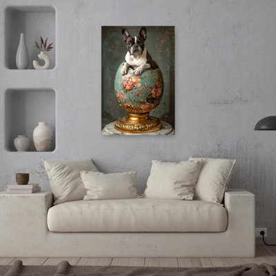 Reproduction d'art mural fantaisiste, œuf de Pâques