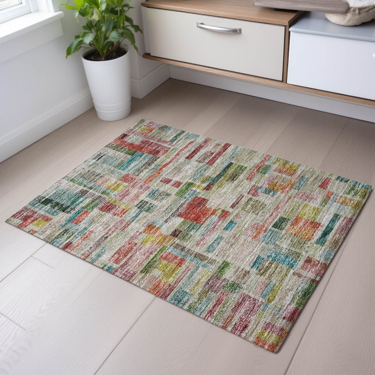 Premium Machine Washable Katelyn AMF1090 Stripes Rug