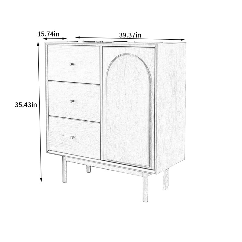 6 Pair Shoe Storage Cabinet