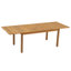 Ensemble repas pour 8 personnes en bois d'acacia avec table rectangulaire extensible-495189176