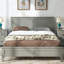 Wood Platform Bed-812457410-810645049