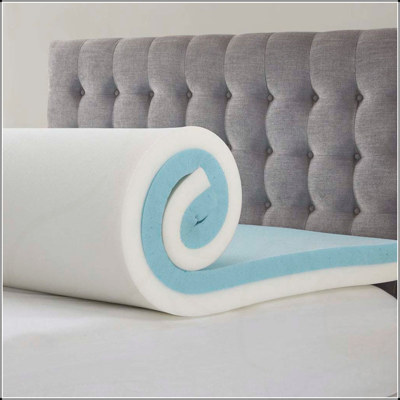 Surmatelas en mousse viscoélastique 4 ", Double