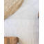 Damière tissée à la main recyclée et tissée à la main P.E.T. Tapis crème-42520304