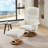 010-Ergonomic Recliner Chair With Ottoman-2105369025