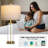 26” Modern Glass Bedside Table Lamps with Dual USB Ports, Touch Control, and Bulbs-1768254523-1747677746