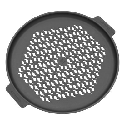 ZWILLING BBQ+ 12-Inch Perforated Carbon Steel Pizza Pan
