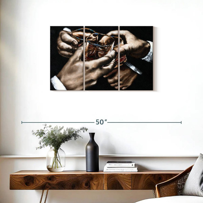 Yarlin Cheers, 20" H x 33" W
