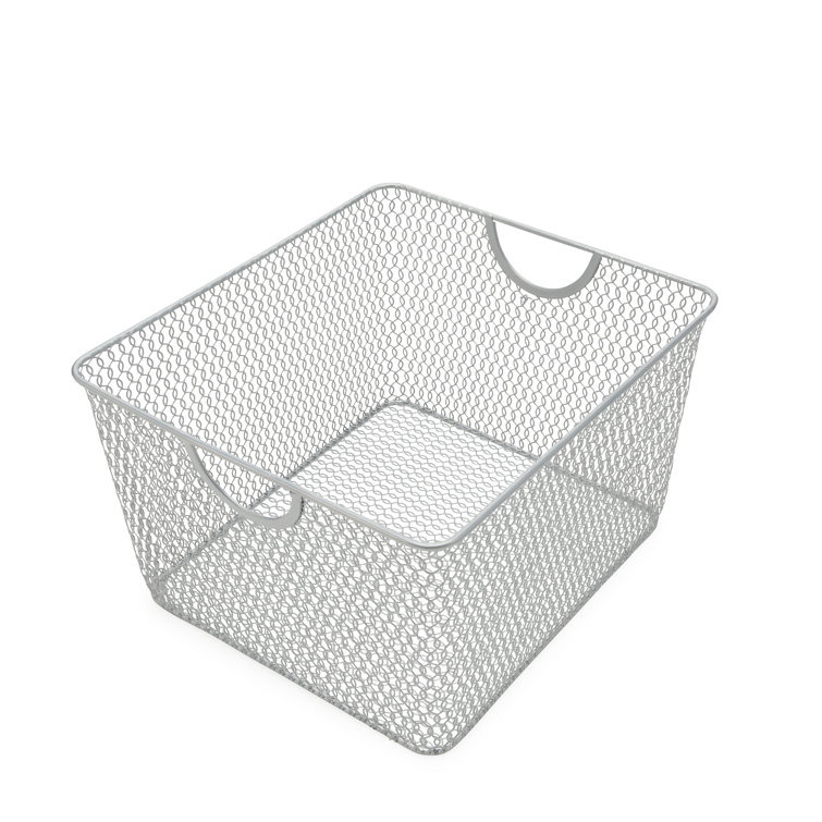 YBM HOME Under Shelf Wire Basket Storage Organizer for Kitchen