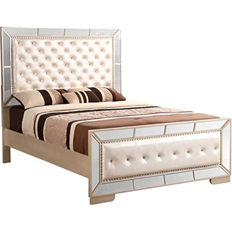 Standard Bed, Queen, Pearl