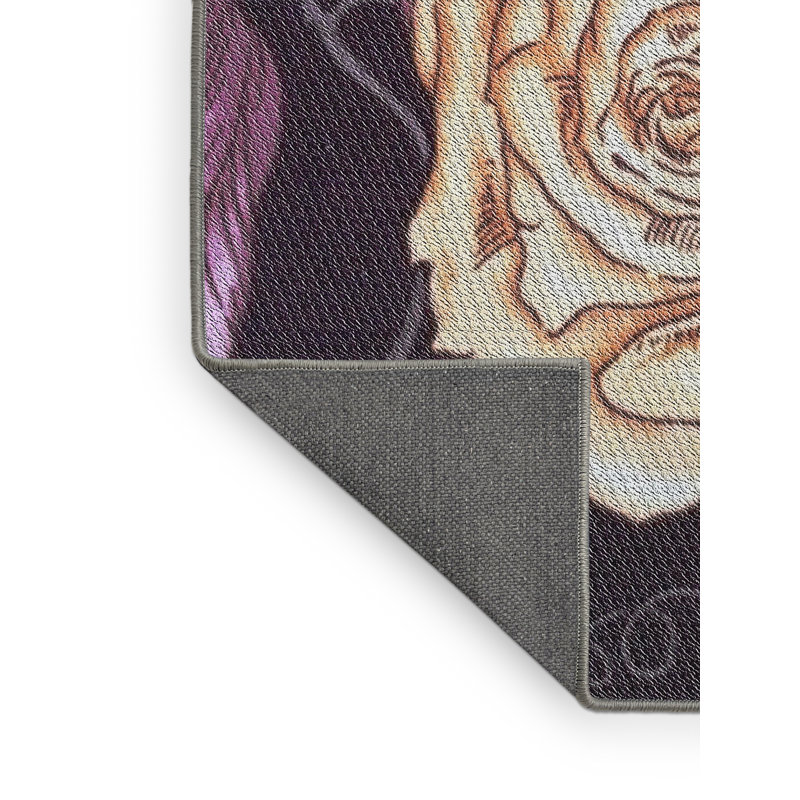 Harwood Floral Indoor Rug, Rectangle 7' x 10'
