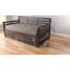 Structure de lit de jour simple en bois massif avec couchette Alhamdi, matelas non inclus-776315167