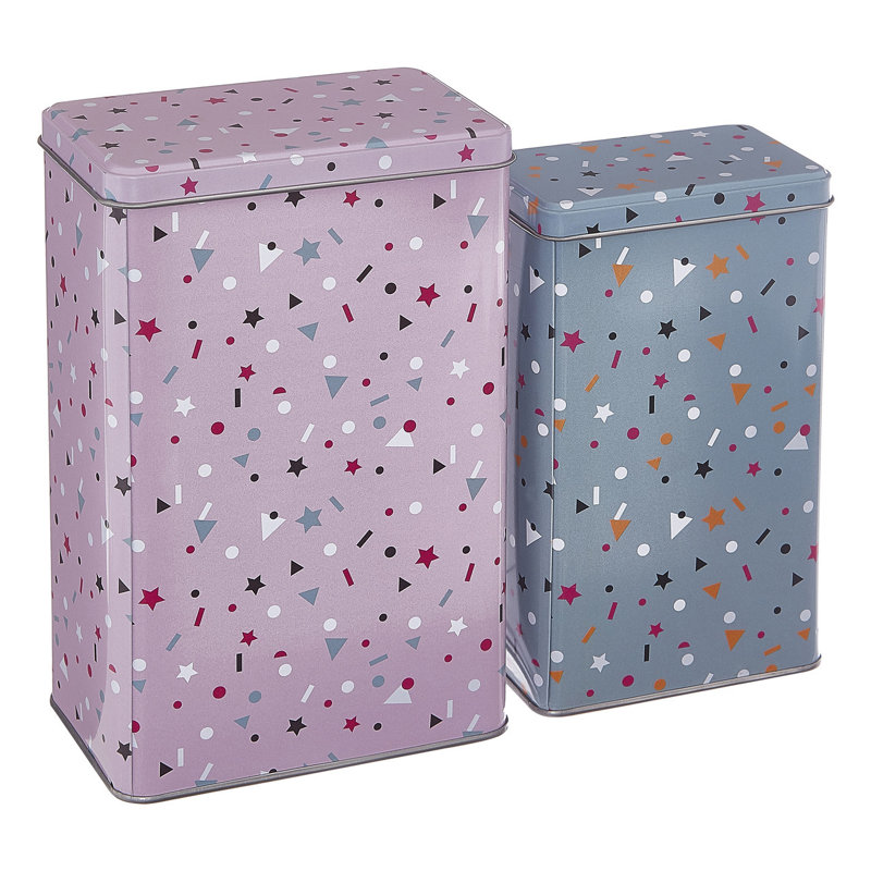 Metal Canister - Set of 2