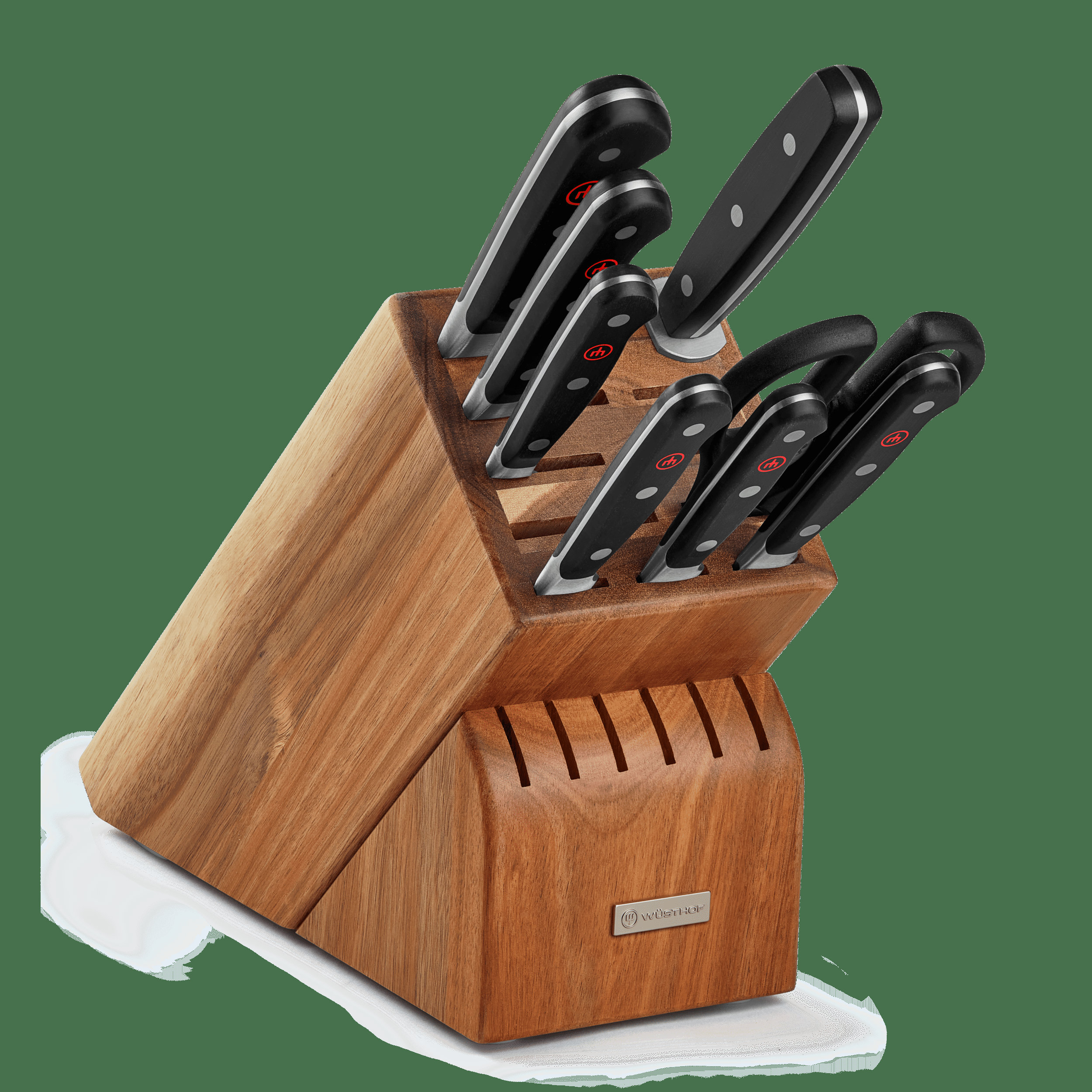WÜSTHOF Classic 9-Piece Block Set, Acacia & Reviews | Wayfair