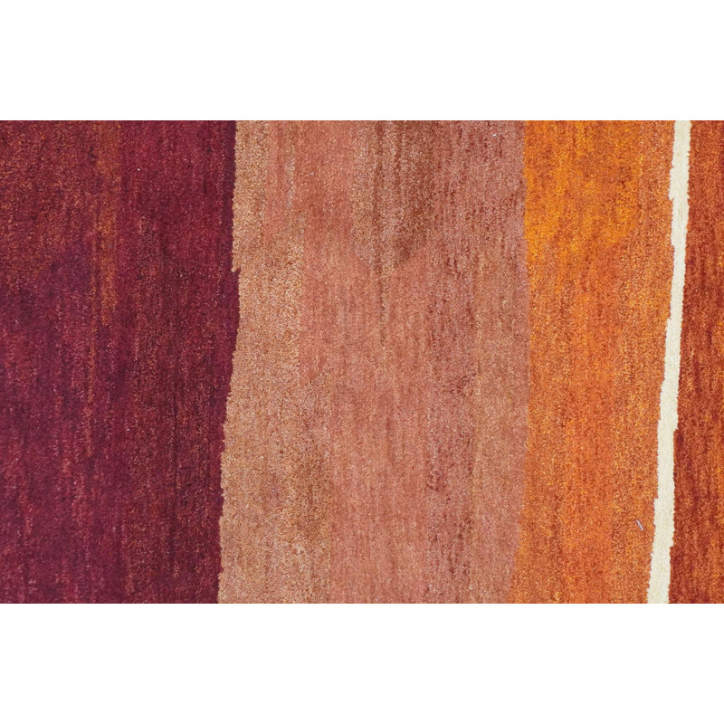9'X12' Area Rug in Orange
