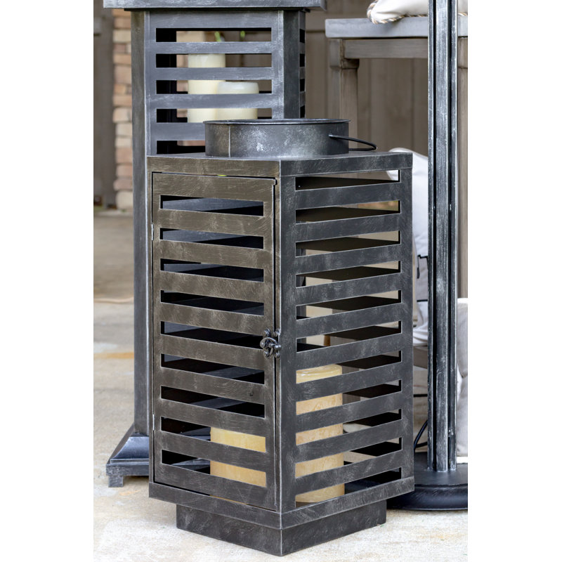 Aria 26'' H Aluminum Floor Lantern