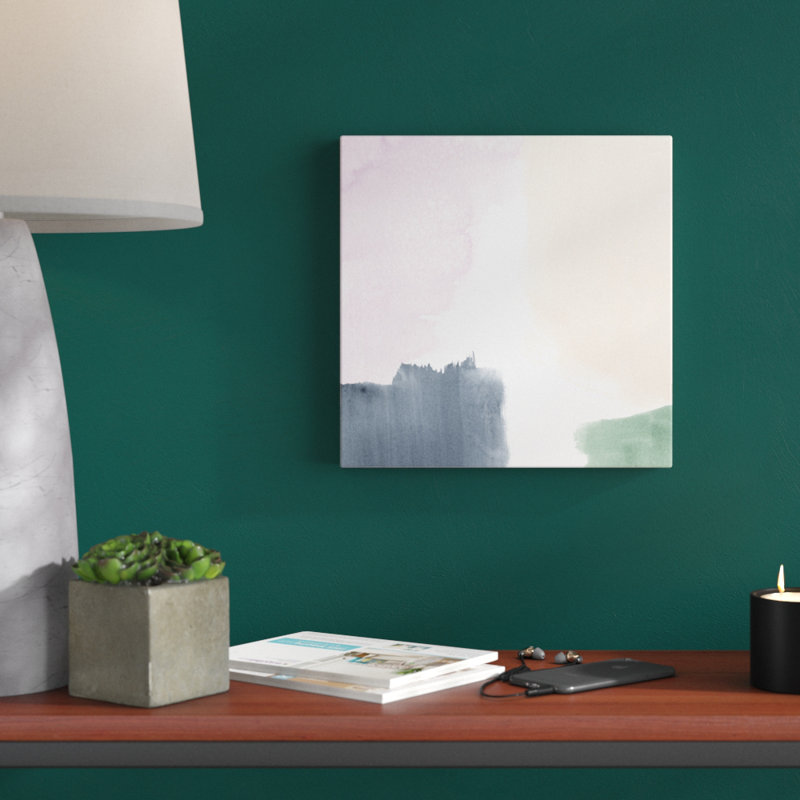 «Color Swatch IX», peinture sur toile tendue, H 12 po x l 12 po