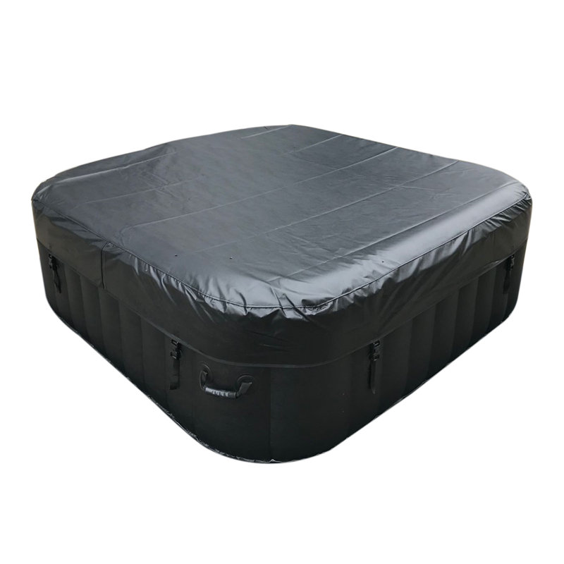 Spa gonflable Aleko 6 - Personne 130 - Jet, Noir