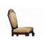 Ensemble de chaises à hauteur de comptoir en tissu et finition espresso Chateau De Ville (ensemble de 2)