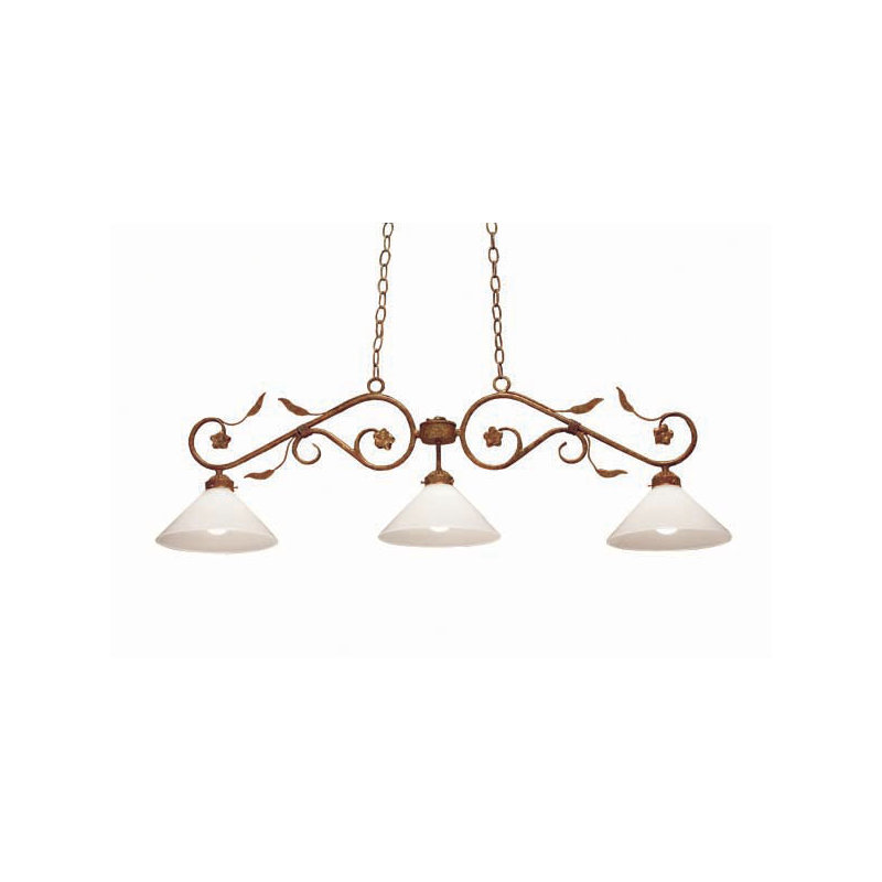 Bordeaux 3 - Light Pendant, Rusty Nail