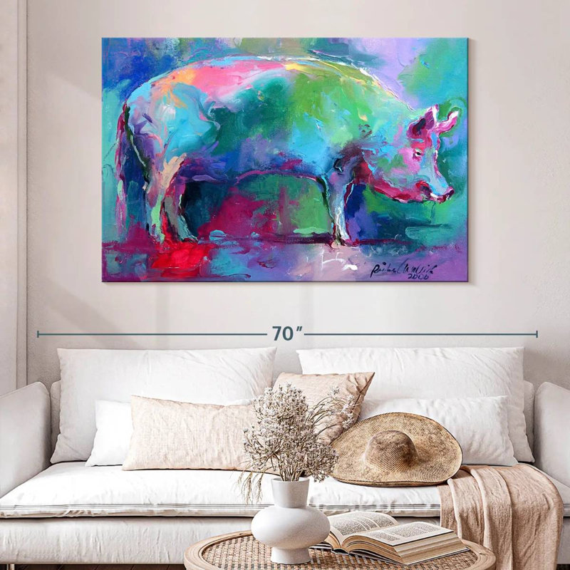 Brampt Pig II, 34" H x 51" W