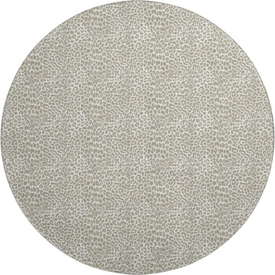 Premium Machine Washable Kishonna AMF43 Taupe Rug
