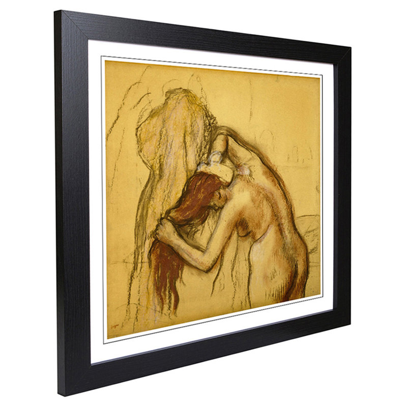 Edgar Degas - Single Picture Frame Painting, Black