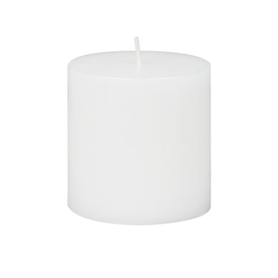 Unscented Pillar Candle