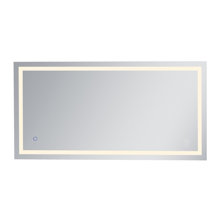 Scoles Flat LED Wall Mirror