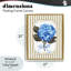 Ensemble d'hortensias avec cadre flottant à nœuds, design par Adonna Ebrahimi-1954060584-1954060583