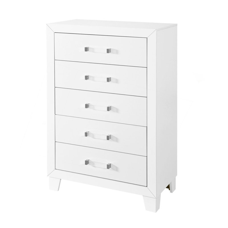 Commode verticale 5 tiroirs Scandi-Minimalist