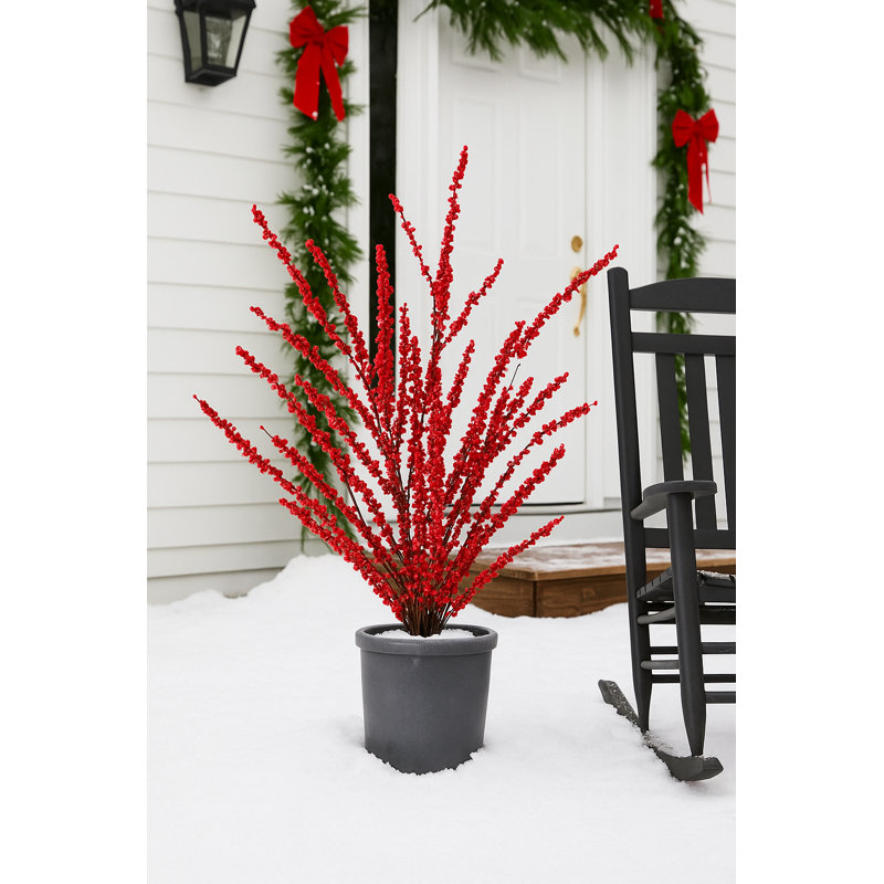 6pc Artificial 35" Berry Spray Bundle X6
