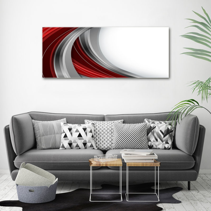 Waves Background - Wrapped Canvas Print
