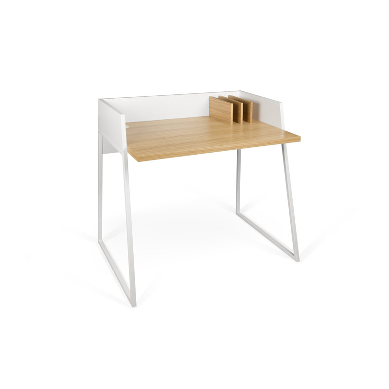 Bureau, Chêne / blanc mat