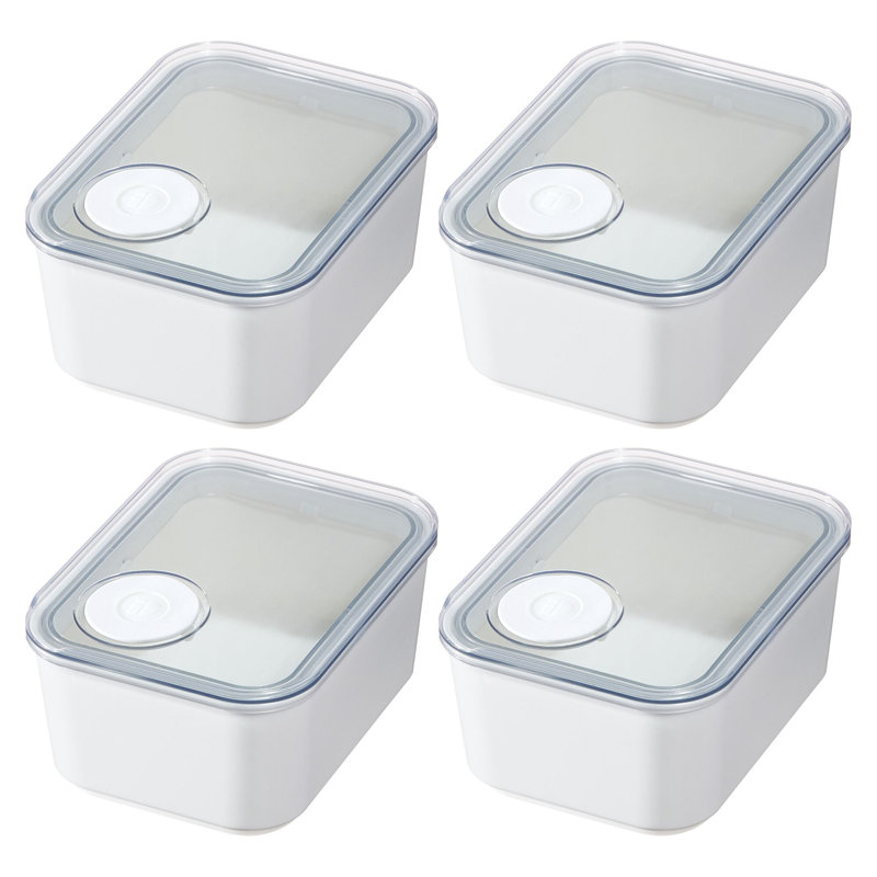 iDesign Small Airtight Kitchen Canister with Removable Pour Cap - Ideal for Kitchen Countertop or Pantry Storage