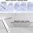 Ceramic Smart Toilet Bidet With Foot Sensor, Heated Seat, Night , Nozzle Self, Silent Slow Down, Soft Close Sensor Flip Self-Cleaning Nozzle, Off Flush,