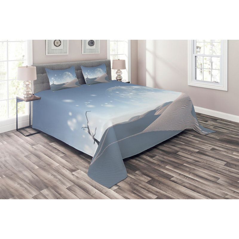 Rustic Coverlet, King Bedspread + 2 Shams