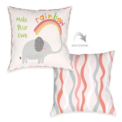 Jungle Pals Throw Pillow