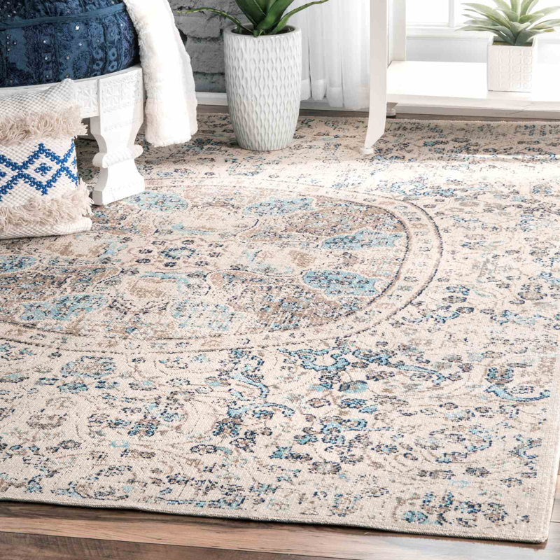 Asher Oriental Indoor Rug, Rectangle 4' x 6'