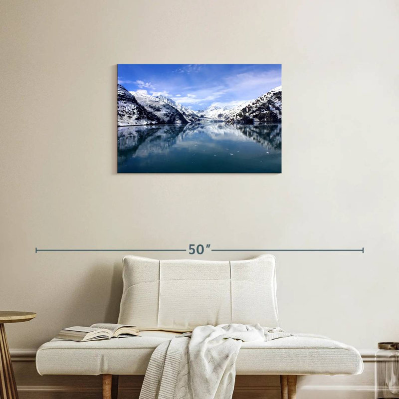 Alvord Glacier Bay, matin d'hiver