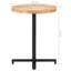 Viggo Mango Round Wood Top Dining Table with Iron Base-1282173856