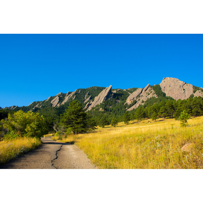 Naturally Flatirons - Photographie sur toile tendue, H 8 po x l 12 po