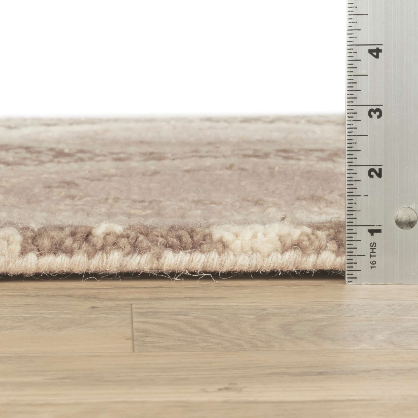 Medallion Grey Hand Tufted Wool Rug, Runner 2'6" x 8'